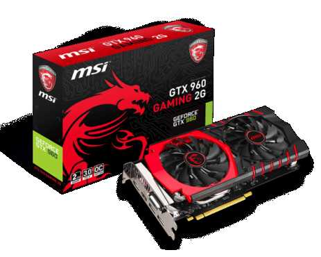 MSI GTX 960 2gig Graphics Card