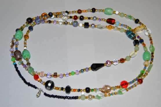 Multi beaded necklaces