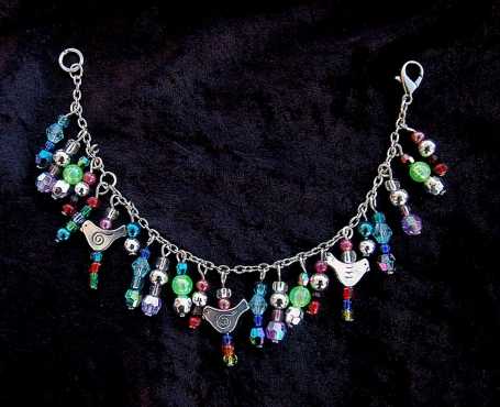 Multi Color Charm Bracelet