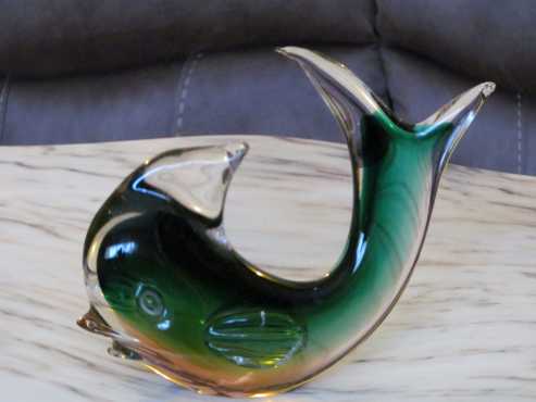 MURANO GLASS FISH ORNAMENT