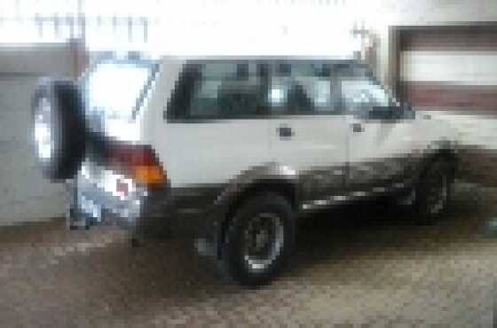 musso with ford 3.4 V6 to swop for bakkie