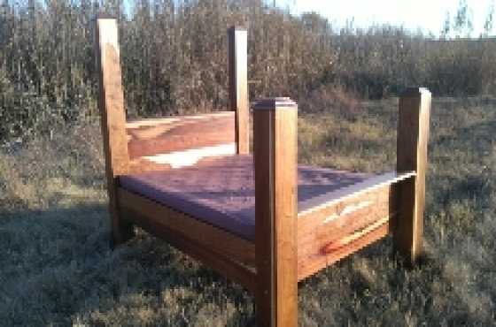 My last handcrafted bed in South Africa