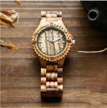 Natural Eco Friendly Bamboo Timepieces