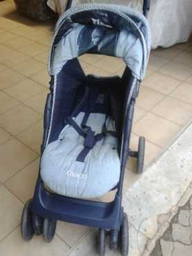 Navy Blue Graco Pram for Sale