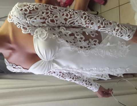 Nearly Finish Wedding Dress