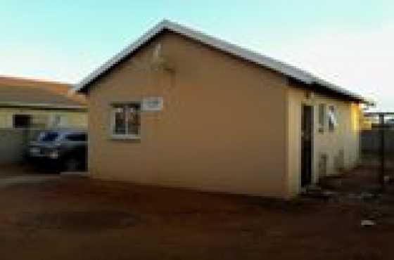 Neat two bedroom house is available for immediately renting occupation in Protea Glen Extension 26