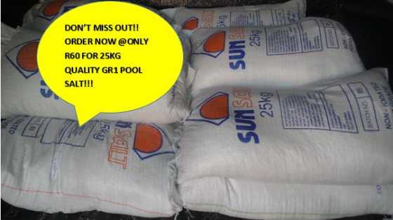 Need Salt for your Swimming Pool or Water system