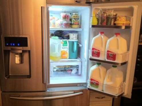 Never used Samsung French Door Refrigerator for sale.