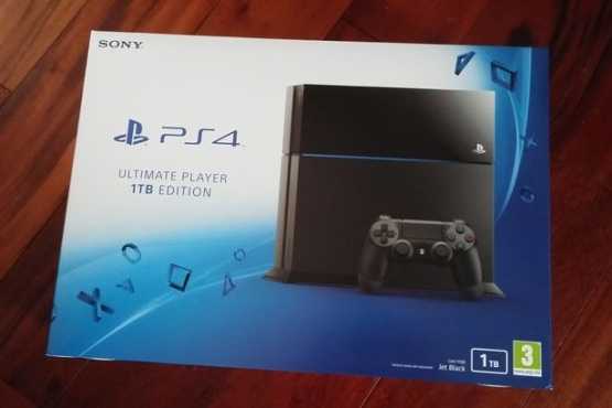 New 1Tb Sony Playstation 4