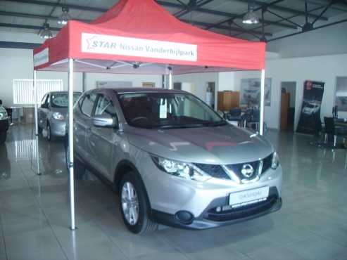 New 2017 Nissan Qashqai 1.2T Visia Plus 17quotAlloy SUV Silver with R5000 Cash Back.