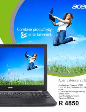 NEW Acer Extensa Laptop