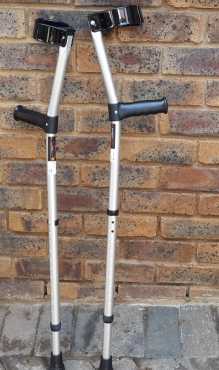 New aluminium adult crutches