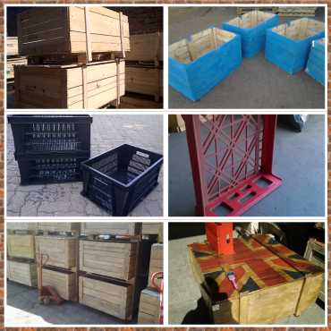 New and used crates