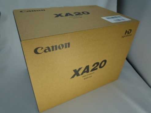 New Canon XA20 Professional HD Camcorder