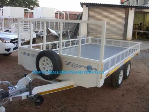 NEW CUSTOM FLATBED TRAILERS.