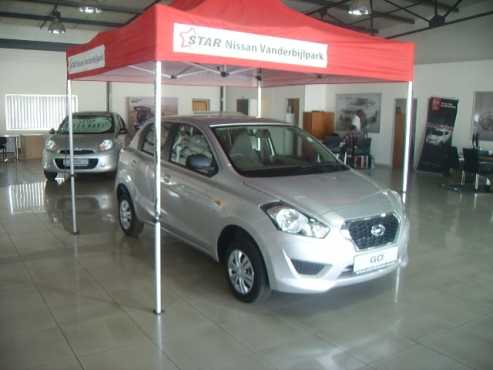 New Datsun Go 1.2 Lux AB with R10 000 Cash back