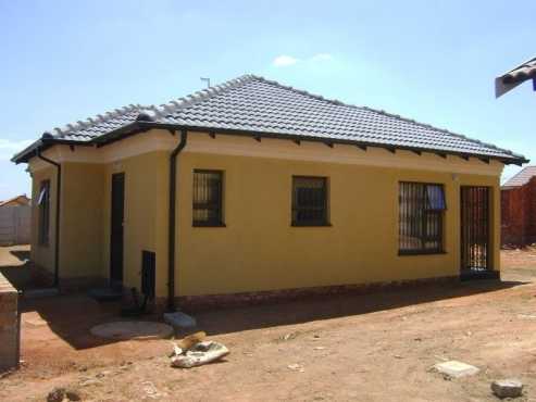 New development houses in Azaadville between Kagiso and Randfontein