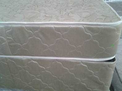 New Double bed mattress and base