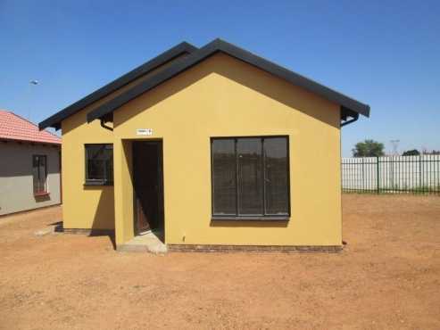 New Houses for Low Income Earners  PayLess than R3000pm