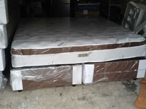 New Kelvinator King Size Eurotop Base and Mattress Set