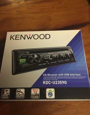 New Kenwood radio