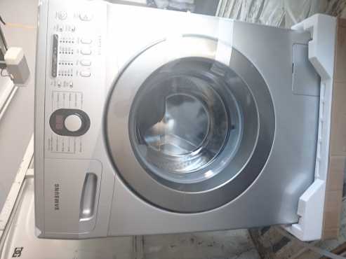 New Samsung Silver Eco Bubble Washing Machine 6 Kg