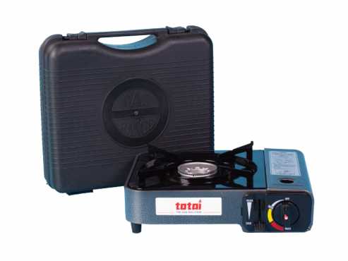 New - Single plate Portable Gas Stove and Gas canister