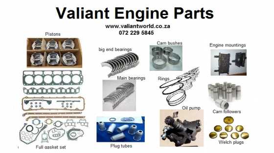 New Valiant parts at Valiant World - Midrand