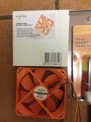 Nexus silent case fans