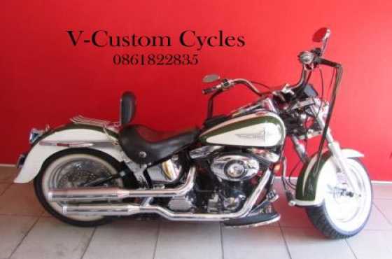 Nice EVO Softail Fatboy with Lots of Extras