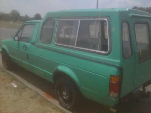 Nice VW Golg Bakkie for sale with canopy