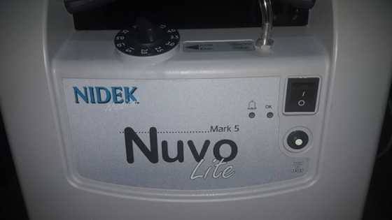 NIDEK MEDICAL NUVO LITE 5 OXYGEN COCENTRTOR