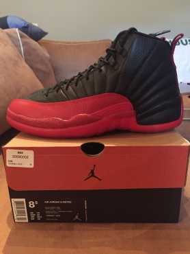 Nike Air Jordan 12 Retro Flu Game 2016 Size 8.5