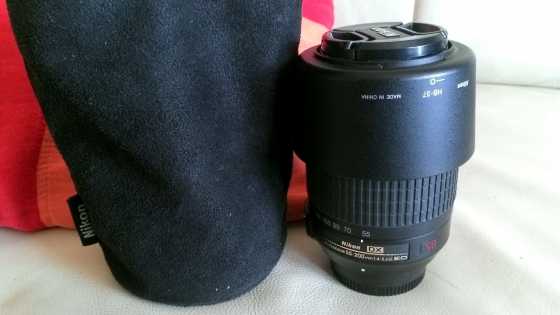 Nikon 55-200mm F4.5g ED VR In Excellent Condition