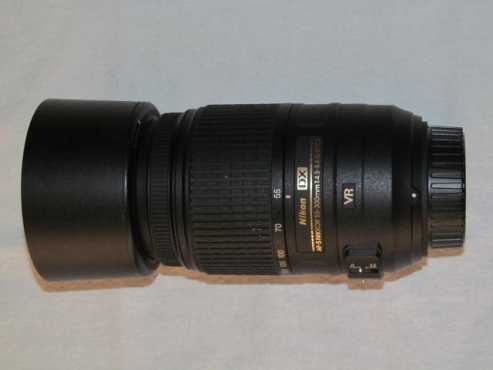 NIKON 55-300MM F4.5-5.6G ED VR AF-S DX