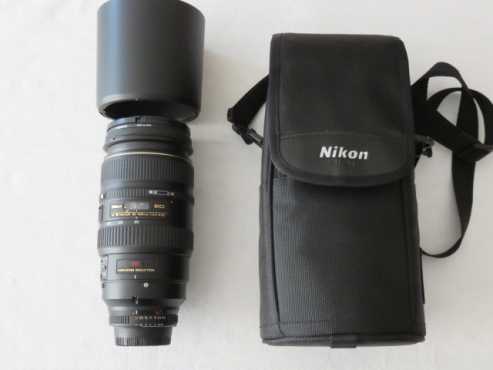 NIKON AF VR Zoom-NIKKOR 80-400mm f4.5-5.6D ED