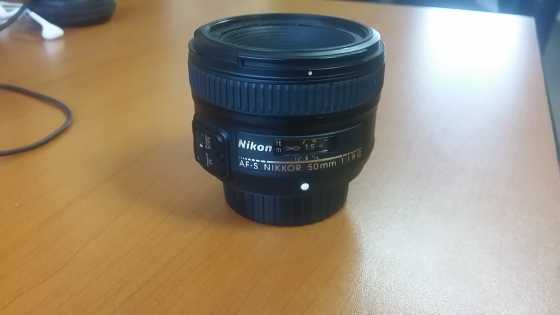 NIKON AFS 50MM F1.8G IN EXCELLENT CONDITION