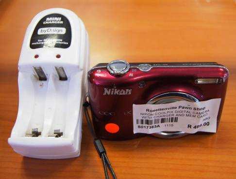 Nikon Coolpix Digital Camera S017363A