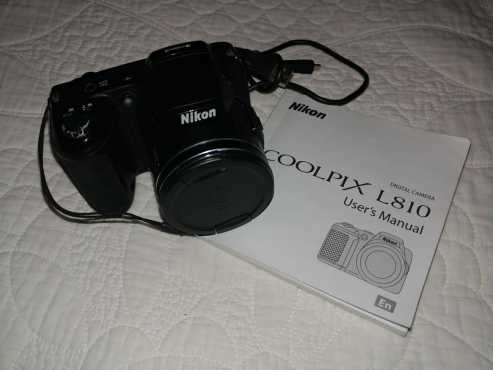 Nikon coolpix L810 camera