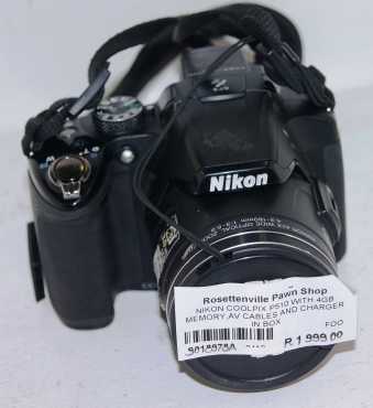 Nikon Coolpix P510 Digital Camera S018978A Rosettenvillepawnshop