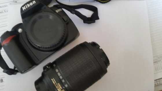 Nikon D 300 camera with 55-200mm lense