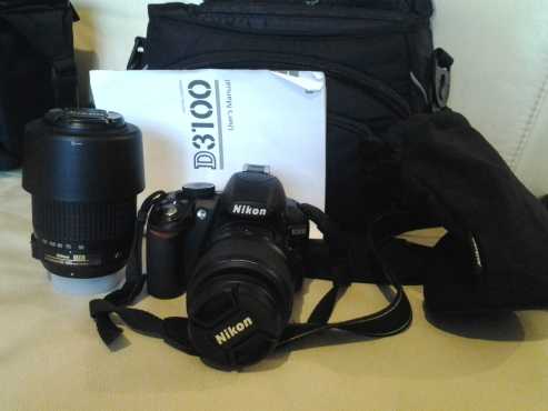 Nikon d3100 bundle with 18 55mm plz no scammers