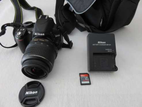 Nikon D3100 SLR camera, Shutter count 2290