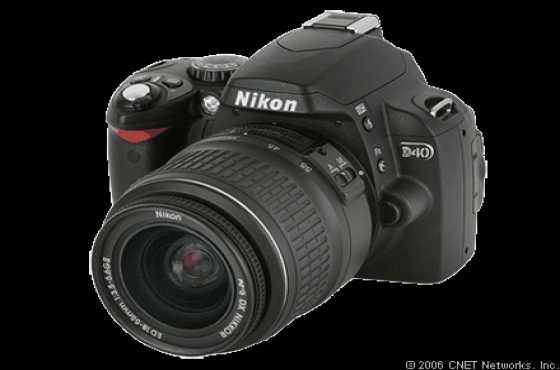 Nikon D40 body(no charger) 1 x Kit lenses (18-55 mm) Rechargeable battery 12.3 Megapixel Nikon DX f