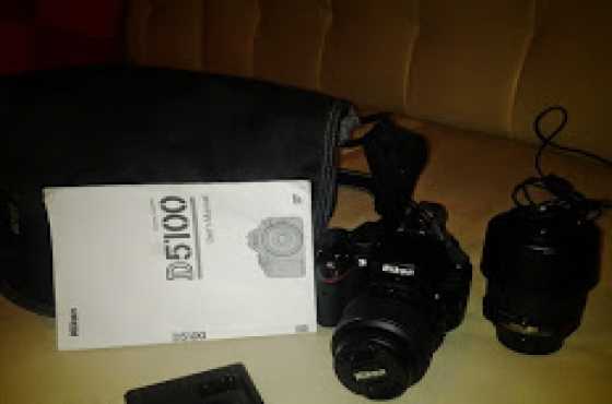 Nikon D5100 With Twin Lenses Bundle Plz No Scammers