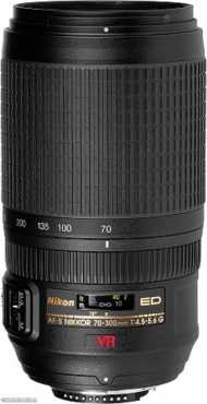 Nikon Lens, AF-S Nikkor 70-300mm 14.5-5.6 G ED VR