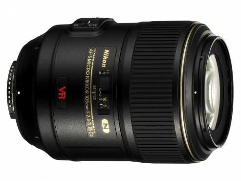 Nikon Macro Nikkor VR 105mm 12.8 G ED lens