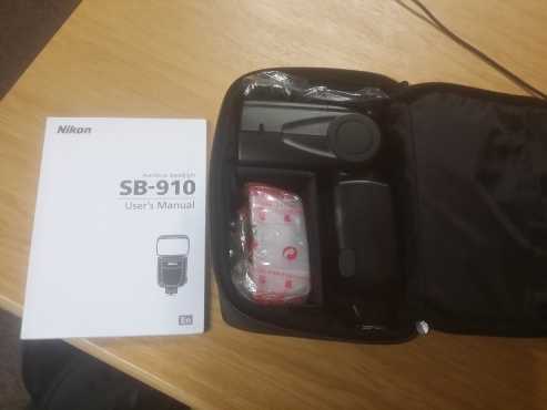 Nikon SpeedLight SB-910 In Excellent Condition Plz No Scammers