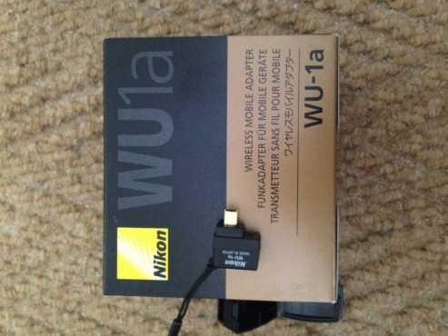 Nikon WU-1a wireless mobile adapter