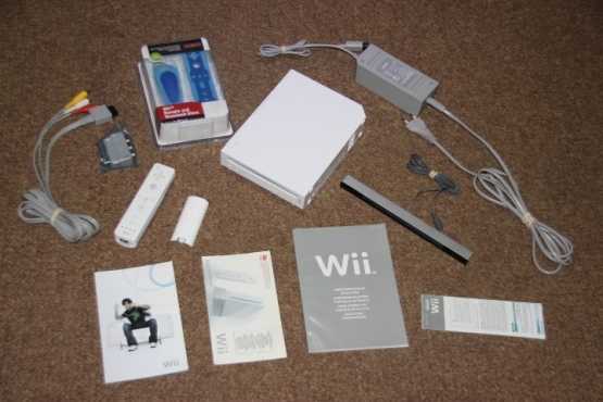 Nintendo Wii white console